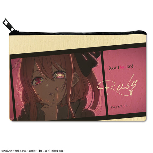 『【推しの子】』フラットポーチ デザイン04(ルビー)